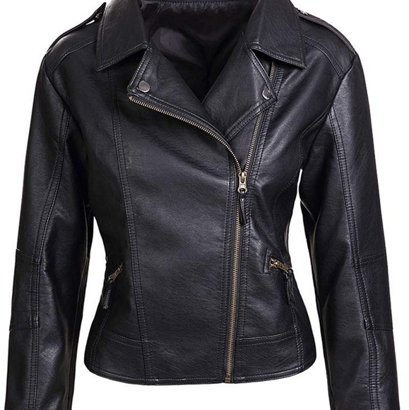 Woman's leather jacket - Picture 8 of 8
